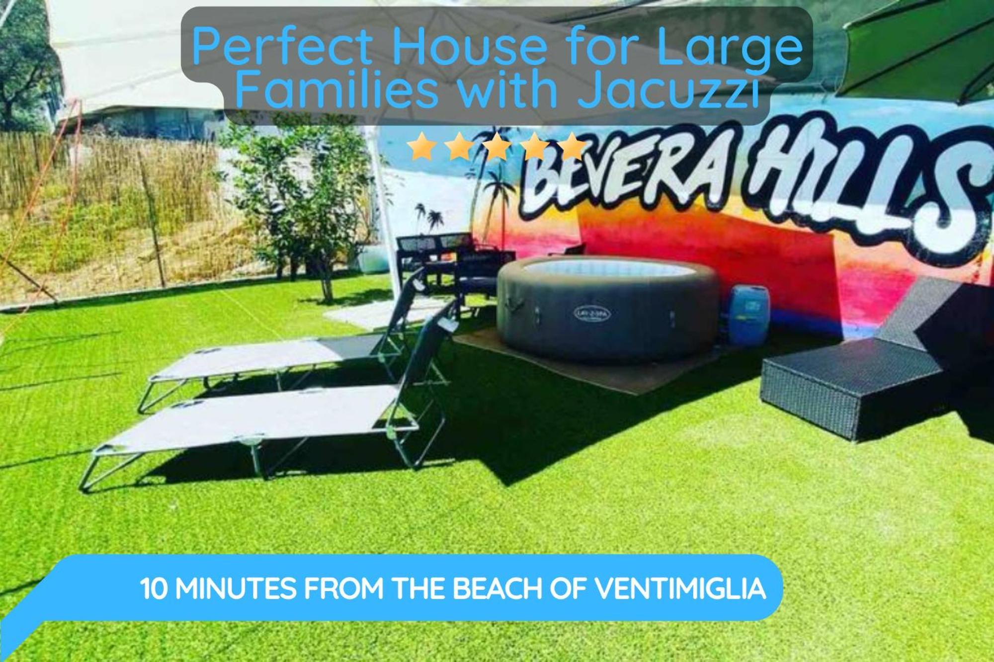 Casa Perfetta Per Grandi Famiglie, Con Jacuzzi Villa Bevera  ภายนอก รูปภาพ
